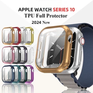 Full Protective Screen Protector Case Cover For Apple Watch Series S10 42mm 46mm - Picture 1 of 15