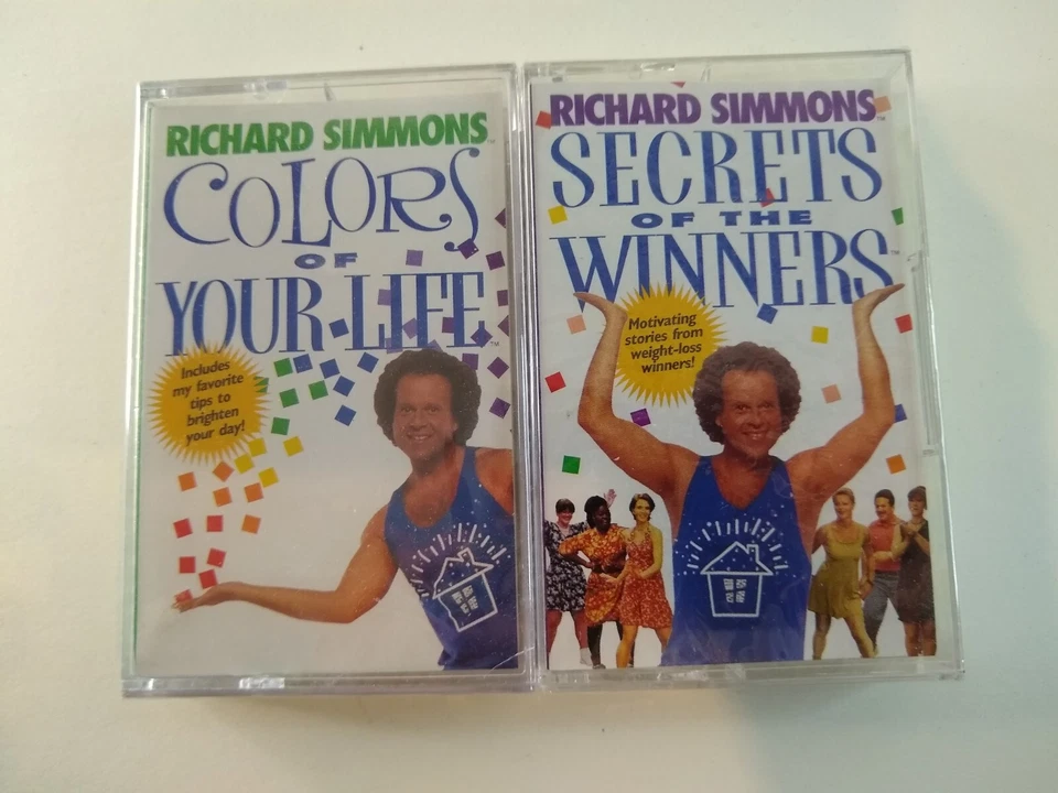 Richard Simmons Colors of Your Life, Secrets Of The Winners Health Cassettes - Image 1 of 3