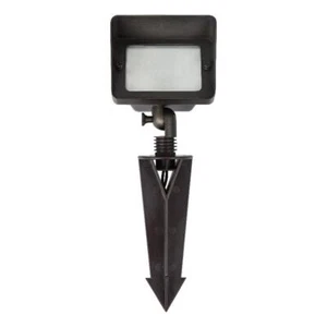 Elitco Lighting Outdoor 12V Cast Brass Flood Light Dark Bronze - Picture 1 of 8