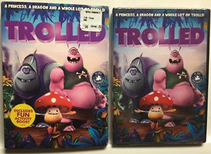 Trolled (DVD,2018,Widescreen) Trolls,Kids,Comedy,Adventure,w/Embossed Slipcover! - Picture 1 of 4