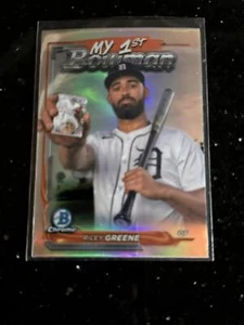 2024 Bowman Chrome #M1B-20 Riley Greene My 1st Bowman Detroit Tigers - Picture 1 of 2