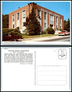 TENNESSEE Postkarte - Erin, Houston County Courthouse E4 - Bild 1 von 1