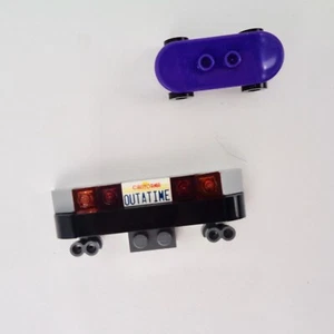LEGO 21103 Regreso al Futuro Delorean Máquina del Tiempo Parachoques Trasero Placa de Fuera - Imagen 1 de 2