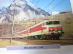  Datos ferroviarios 5 Francia Maurienne línea Lyon Turín 1866 - Imagen 1 de 1