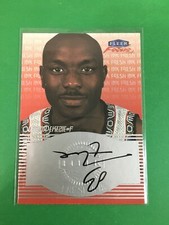 F148,983  1999-00 Fleer Focus Fresh Ink #3 Obinna Ekezie grizzlies