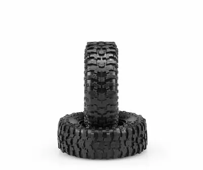 J Concepts Tusk, Scale Country 1.9" (3.93" OD) Green Compound Tires w/Inserts - Image 1 of 3