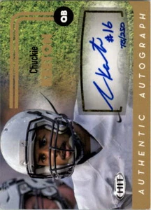 2016 SAGE HIT Autographs Gold #A99 Chuckie Keeton Auto /250 - NM-MT - Imagen 1 de 2