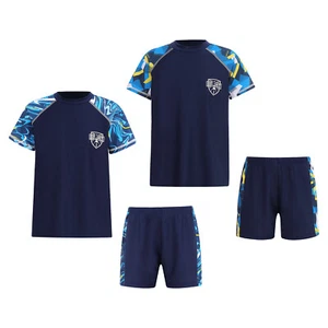 Boys Swimwear Sport Bathing Suits Camouflage Print Swimsuits Water Costume Kids - Picture 1 of 30