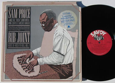 SAM PRICE Rib Joint 2x LP 1979 Savoy, Kink Curtis, Mickey Baker, nm vinyl, Blues - Image 1 of 3