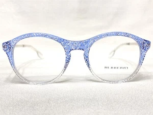 NEW Burberry BE2287 3772 Womens Gradient Blue Round Eyeglasses Frames 48/19~140 - Picture 1 of 6