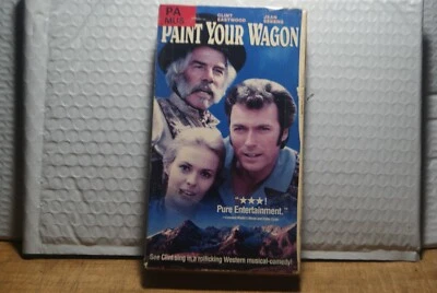 Paint Your Wagon (VHS,1969, ) Starring Clint Eastwood, Lee Marvin  Western - Image 1 of 3