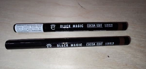 New RARE 2 eyeko London Black Magic Cocoa Edit Liquid Eyeliner Gifts - Picture 1 of 6