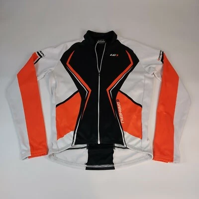 Chaqueta Jersey Louis Garneau Manga Larga Talla Grande Cremallera Completa Naranja Negro Usada en Excelente Condición Foto 1 de 4