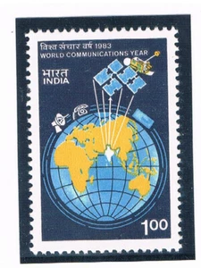 INDIA 1983 World Communications Year CV $0.60 - Picture 1 of 1