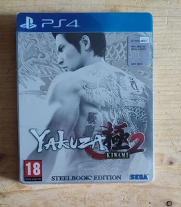 Yakuza Kiwami 2 PS4 cover ITA (edizione steelbook) NUOVO - Foto 1 di 2