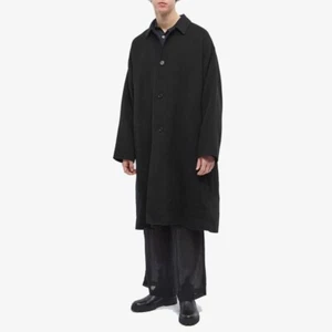 ACNE STUDIOS Double Face Single Breasted Wool Coat Black EU 46 US 36 Org $1,650 - Picture 1 of 21