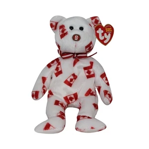 Ty Beanie Baby Discover Canada - MWMT (Canada Country Exclusive Bear) - Picture 1 of 1