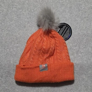 Gorro naranja Syracuse University OS naranja con puños Pom gema NUEVO NCAA - Imagen 1 de 11