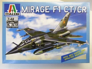 Italeri 1:48 Scale French Air Force Mirage F1 CT/CR model kit # 2618 - Picture 1 of 12