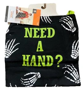 Halloween Schürze Need A Hand Küche mit Skelett Händen 27 x 33 Zoll Ziel Neu - Bild 1 von 2