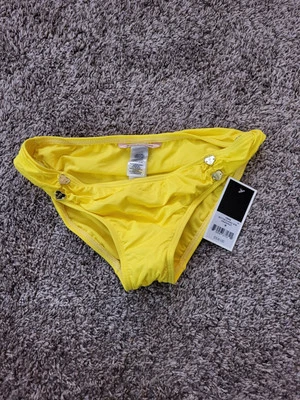 NWT Juice Couture Swim Bottom Size Medium Grapefruit Yellow - Image 1 of 4