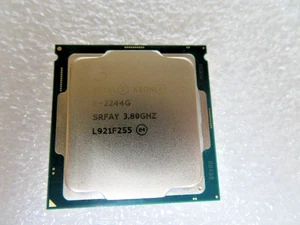 Intel Xeon E-2244G SRFAY LGA1151 3.8GHz Quad Core Processor - Picture 1 of 1