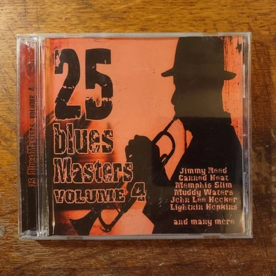 25 Blues Masters Volume 4	by	Original Artists	-	VERY GOOD	CD - Imagem 1 de 2