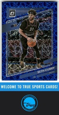 2021-22 Donruss Optic #91 Seth Curry Blue Velocity - Image 1 of 2