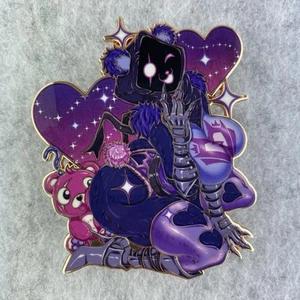 Prendedor esmaltado de oso púrpura líder equipo Raven Cuddle hecho por fanáticos Fortnite - Imagen 1 de 2