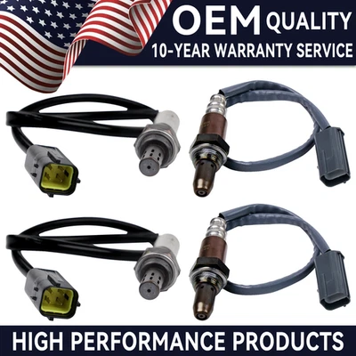 OEM 4X Up+Downstream O2 Oxygen Sensor For Infiniti EX35 FX35 G37 M35 Nissan 350Z Foto 1 de 4