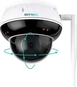 SV3C PTZ WiFi Security Camera Outdoor, 5MP Wireless Dome Indoor with... - Picture 1 of 7