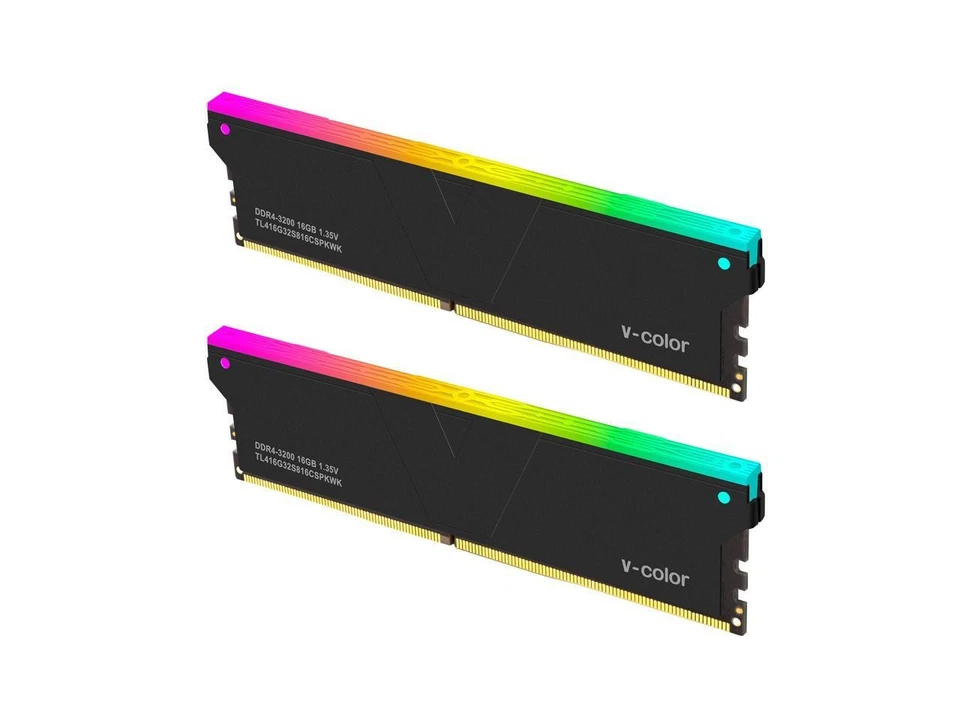 V-Color 32GB DDR4 3200 Desktop Memory TL416G32S816CSPKWK