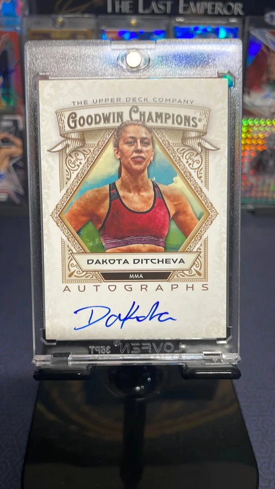 2025 UPPER DECK SSP DAKOTA DITCHEVA 新秀卡签名 PFL UFC — 第 1/3 张图片