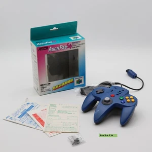 Nintendo 64 N64 ASCII Pad 64 Controller - Neu & Komplett in OVP - Bild 1 von 12