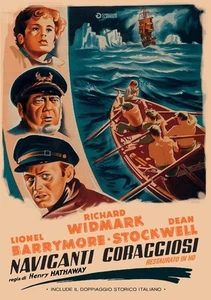 Naviganti Coraggiosi (Restaurato In Hd) (DVD) Barrymore L. Stokwell Widmark - Imagen 1 de 3