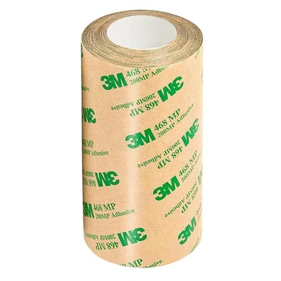 Hoja de transferencia de doble cara, cinta adhesiva de transferencia de 468 MP, 6 pulgadas x 20 yardas Foto 1 de 3