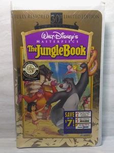The Jungle Book (1967) 30th Anniversary Edition VHS - Picture 1 of 6