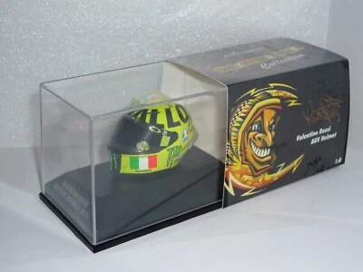 Minichamps 1/8 Helmet Rossi MotoGP 2016 Mugello GP 398160086 - Photo 1/4