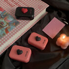 Mini Cute Heart Contact Lens Box For Girls Portable Contact Lens Storage CaSA