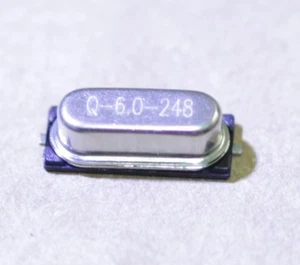 20PCS QVS49P 6.000MHz Crystal XTAL Oscillators SMD HC-49US HC49 Genuine QVS Tech - Picture 1 of 4