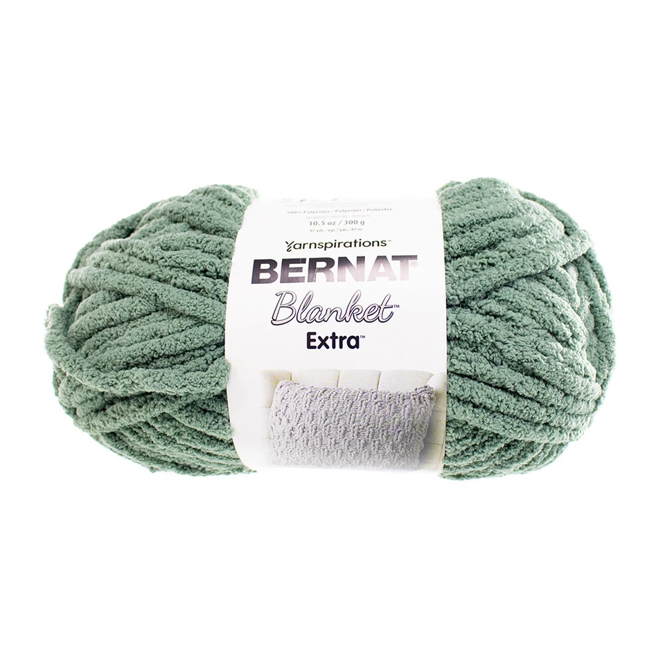 Craft County Bernat Blanket Extra Yarn, Fast-Stitching Chenille -10.5 Oz Jumbo - Image 1 of 1