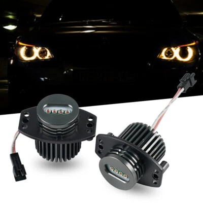 Yellow LED Angel Eyes Marker Light for BMW E90 E91 325xi 328i xDrive Pre-LCI - Image 1 of 4