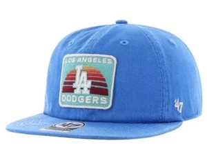 Men's '47 Royal Los Angeles Dodgers Cypress Captain Snapback Hat - Picture 1 of 6