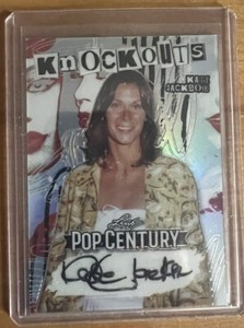 2023 Leaf Pop Century Knockouts Kate Jackson Autograph #’d 20/20 Charlie’s Angel