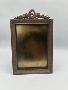 Cornice portafoto in bronzo del periodo Napoleone III" 5x7 - Foto 1 di 7