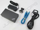 Lenovo THINKPAD X1 Yoga 2nd USB 3.0 Dock Station W / Dual Vidéo Output Encre PSU