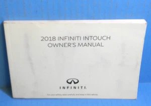 Infiniti Navigation Systems 18 2018 manual del propietario - Imagen 1 de 1