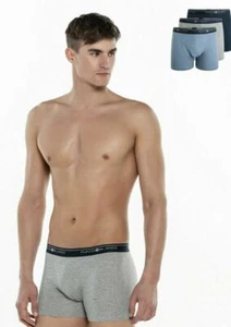 Paquete de trío PUNTO BLANCO Basix Open Fly Boxers 33393-893 pestaña - Imagen 1 de 10