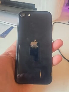 Apple iPhone SE 3rd Gen A2595-64GB Color Black Smartphone#638🔥 - Picture 1 of 6