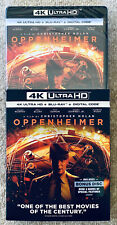 Oppenheimer 4K UHD+Blu Ray+Digital Christopher Nolan Rare OOP w/Slipcover Sealed